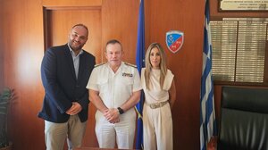 Συνάντηση του Αρχηγού του Λιμενικού με στελέχη του ΟΛΗ