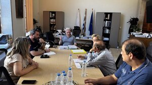 Τι συζητήθηκε στη Λότζια για έργα αντιπλημμυρικής προστασίας και άρδευσης 