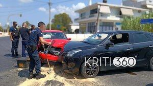  Χανιά: Τροχαίο στον κόμβο της Σούδας – Στο νοσοκομείο ένα άτομο