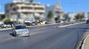 Τροχαίο με υλικές ζημιές σε κεντρική Λεωφόρο του Ηρακλείου - Φωτογραφίες