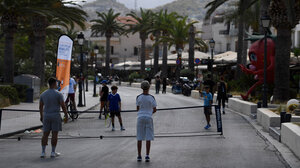 «Ημέρα χωρίς αυτοκίνητο» στο Ρέθυμνο: "Κυψέλη" άθλησης και παιχνιδιού η παραλία