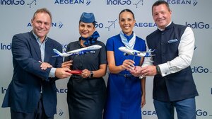 Η IndiGo και η AEGEAN υπογράφουν Μνημόνιο Συνεργασίας για πτήσεις κοινού κωδικού