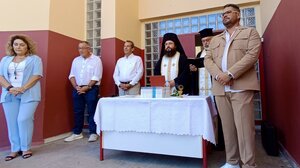 Παρουσία της Δημοτικής Αρχής στους αγιασμούς των σχολικών μονάδων του Δήμου Χερσονήσου