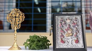 Αγιασμός στο παράρτημα του Σχολείου Δεύτερης Ευκαιρίας στο Καστέλλι