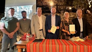 Τη μνήμη του Χρήστου Λεβάντα τίμησαν Δήμος Μαλεβιζίου και Κοινότητα Φόδελε