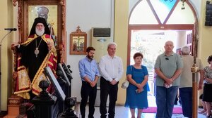 Ο Δήμαρχος Ηρακλείου στον εορτασμό της Ύψωσης του Τιμίου Σταυρού στον Εσταυρωμένο