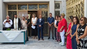 Επίσκεψη Καρτσωνάκη στον Αγιασμό του 7ου Γυμνασίου και του 2ου ΕΠΑ.Λ. Ηρακλείου