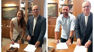 Ορκίστηκαν και ανέλαβαν δράση, δύο νέοι επιστήμονες στον Δήμο Ρεθύμνης