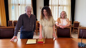 Ορκίστηκε η νέα υπάλληλος του Δήμου Ηρακλείου, Κυριακή Σελεμίδου 