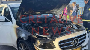 "Λαμπιάδασε" ταξί στον Ανισαρά