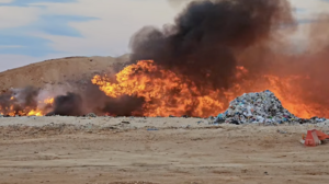 Χανιά: Ολονύχτια "μάχη" με τις φλόγες σε χώρο ταφής απορριμμάτων 