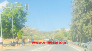 Μεσαρά: Τούμπαρε αγροτικό - Τραυματίστηκαν πατέρας και γιος