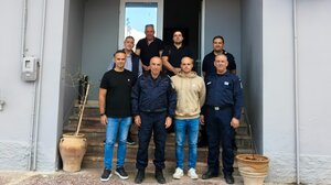 Ένωση Αστυνομικών Υπαλλήλων Ηρακλείου: Επίσκεψη στο ΑΤ Αστερουσίων και στήριξη στους αστυνομικούς της πρώτης γραμμής