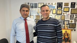 Συνάντηση με τον Λ. Αυγενάκη είχε ο πρόεδρος της Ένωσης Στρατιωτικών Ηρακλείου