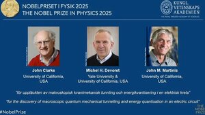 Νόμπελ Φυσικής για τους ερευνητές που έφεραν τα κβαντικά φαινόμενα στον μακρόκοσμο