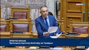Κέλλας: Κανένα ευρώ από τη βασική ενίσχυση δεν επιστρέφει στις Βρυξέλλες - 160 εκατ. ευρώ στους έντιμους παραγωγούς