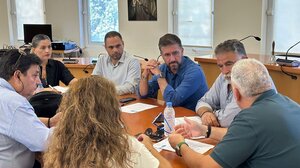 Με τον Πολιτιστικό Σύλλογο Μαδέ ο Δήμαρχος Μαλεβιζίου