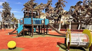 Εγκαίνια της νέας παιδικής χαράς στην Πλατεία Μιχαήλ Κατσαμάνη στο Γάζι