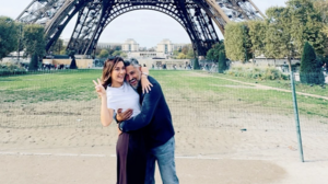 Η Βάσω Λασκαράκη γιόρτασε τα γενέθλιά της στο Παρίσι με τον Λευτέρη Σουλτάτο