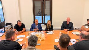 Παρουσία της Σέβης Βολουδάκη στη συνεδρίαση του Δ.Σ. Σφακίων