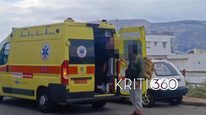 Καραμπόλα τριών ΙΧ στα Χανιά: προληπτικά στο νοσοκομείο μια γυναίκα