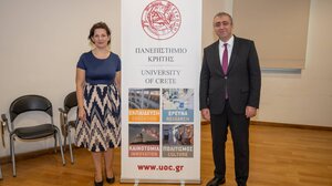 Εθιμοτυπική επίσκεψη του Πρέσβη του Αζερμπαϊτζάν στο Πανεπιστήμιο Κρήτης