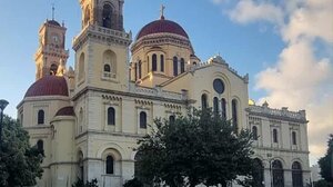 Του Μικρού Αγίου Μηνά η εκκλησιά! Του Καβαλάρη της πόλης μας!