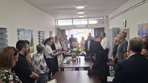 Εγκαινιάστηκε το νέο γραφείο του Συλλόγου Διδασκόντων στο 4ο ΓΕΛ Ηρακλείου