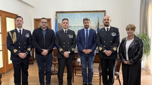 Διοικητής του Ιταλικού Πολεμικού Ναυτικού στον δήμαρχο Χανίων