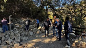 Αυτοψία Καλοκαιρινού στα έργα ανάπλασης στην Παναγία Φανερωμένη