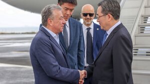 Στο Ηράκλειο ο Αντιπρόεδρος του Κρατικού Συμβουλίου της Κίνας - Είδε Αρναουτάκη