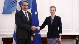 Συνάντηση Μητσοτάκη-Κάλας: Κ. Μητσοτάκης: Η Ελλάδα αποτελεί πυλώνα γεωπολιτικής και οικονομικής σταθερότητας