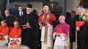 Στο Φανάρι ο Πάπας Λέων Β' για τη θρονική εορτή της Εκκλησίας της Κωνσταντινούπολης