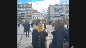 Ένταση στην Πλατεία Γεωργίου: Φραστικό επεισόδιο με στόχο τη Χριστίνα Αλεξοπούλου