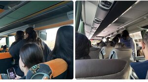 Στιβαγμένοι και όρθιοι οι μαθητές στο σχολικό λεωφορείο