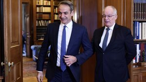 Συνάντηση Μητσοτάκη – Τασούλα στο Προεδρικό Μέγαρο