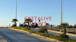 Ηράκλειο: Τροχαίο με υλικές ζημιές στην παραλιακή!