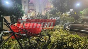 Πάτρα: Ασύλληπτες εικόνες από το πέρασμα του ανεμοστρόβιλου - Πυρετώδεις εργασίες των συνεργείων