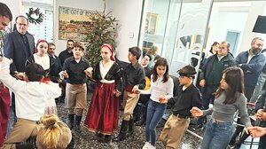 Γιορτινές επισκέψεις στον Δήμαρχο Ρεθύμνου, Γιώργη Μαρινάκη