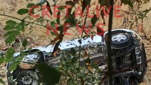 Ηράκλειο - Βροχή: Αυτοκίνητο “βυθίστηκε” σε θεμέλια οικοδομής! 