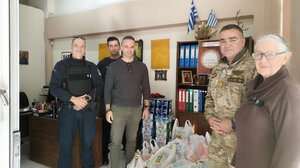 Έμπρακτη η στήριξη στο φιλανθρωπικό τουρνουά μπάσκετ Αστυνομίας, Λιμενικού και Παλαιμάχων