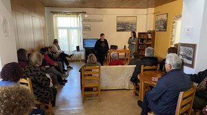 Ομιλίες στα ΚΑΠΗ Αγίου Νικολάου και Νεάπολης για την Εξάλειψη της Βίας κατά των Γυναικών