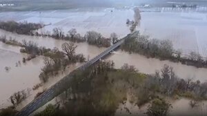 Καταρρακτώδης βροχή προκάλεσε εκτεταμένες πλημμύρες στη νότια Γαλλία
