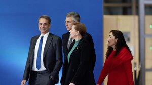 Μητσοτάκης από τις Βρυξέλλες: Η καρδιά της Ελλάδας σήμερα χτυπά στη Λοριάν όπου θα υψωθεί η ελληνική σημαία στη φρεγάτα «Κίμων»