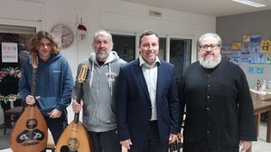 Τη Μονάδα Φροντίδας Ηλικιωμένων Ενορίας Αγίας Τριάδος επισκέφθηκε ο Δήμαρχος Αγίου Νικολάου