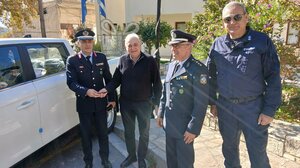 Νέο περιπολικό στο Αστυνομικό Τμήμα Βιάννου, για την ενίσχυση της αστυνόμευσης