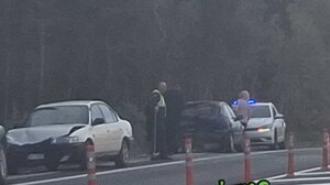 Τροχαίο στον ΒΟΑΚ με σύγκρουση δύο οχημάτων 