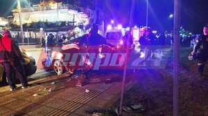 Νεκροί δύο νέοι άνθρωποι στην Πάτρα - Το όχημα μετατράπηκε σε άμορφη μάζα