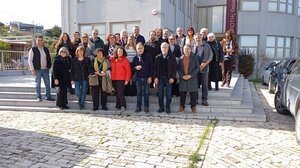 Σύλλογος Εικαστικών Κρήτης: Με επιτυχία η πρώτη κοπή της πρωτοχρονιάτικης πίτας