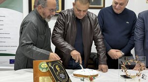 Ευχές και χαμόγελα στην κοπή πίτας του Αγροτικού Συνεταιρισμού Εμπάρου